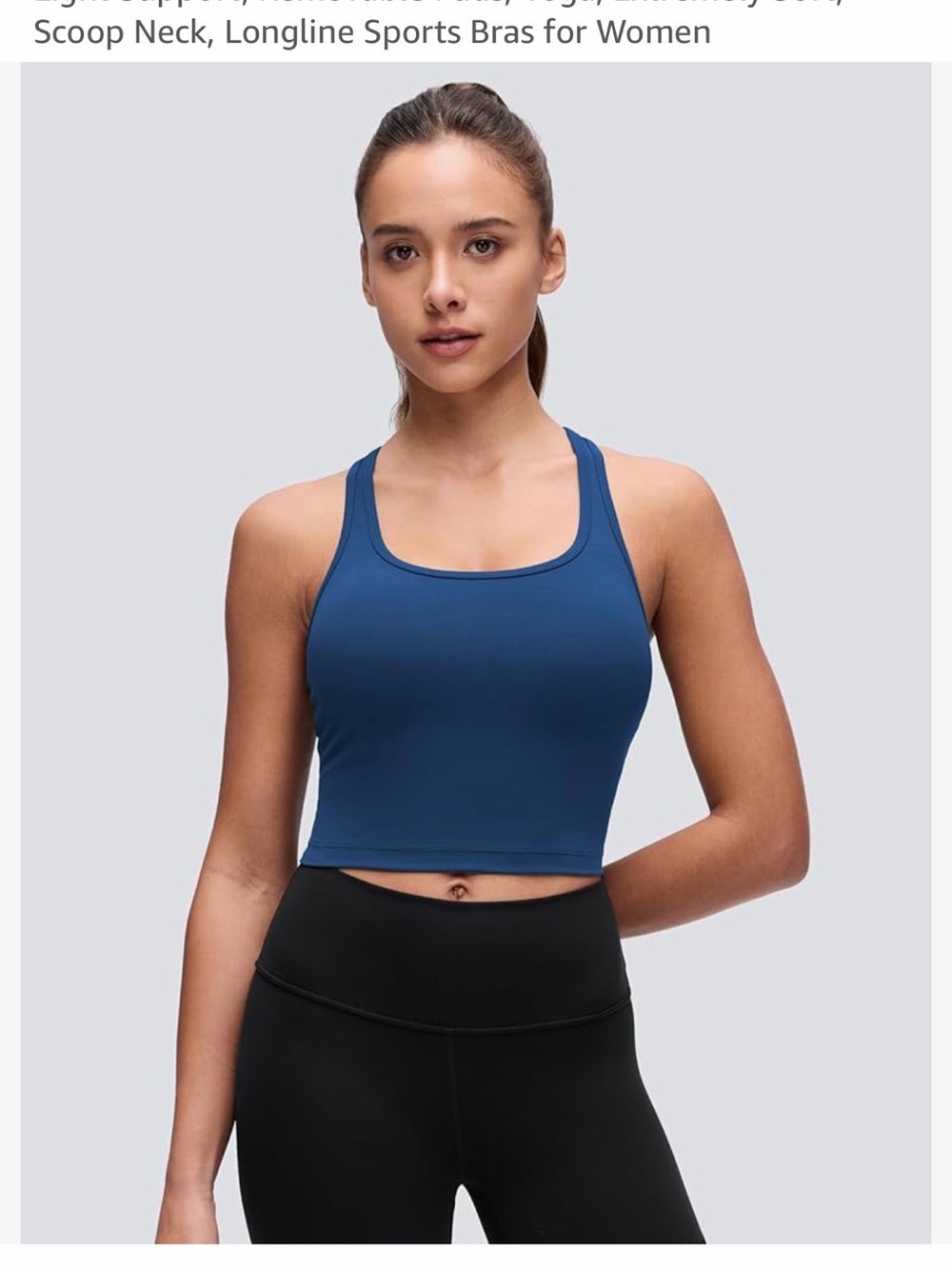 CRZ Yoga Bra, size small, new with tags